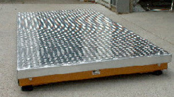 Optional Heavy Duty Aluminum Platform - Floor Scale