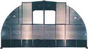 Steel Shelter rear vent