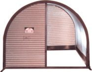 Animal Hut Front Enclosure