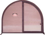 Animal Hut Front Door and Enclosure
