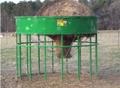 hay feeder for sheep