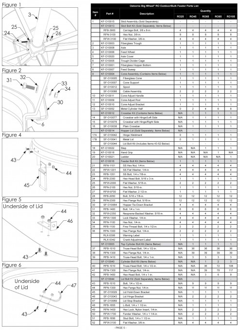 pig feeder parts diagram