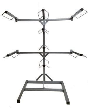 saddle rack display for storing saddles
