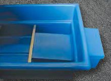 floor of calf warmer