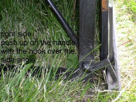 calf shelter front door latch