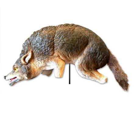 Bird-X 3D Coyote decoy — lifelike predator replica