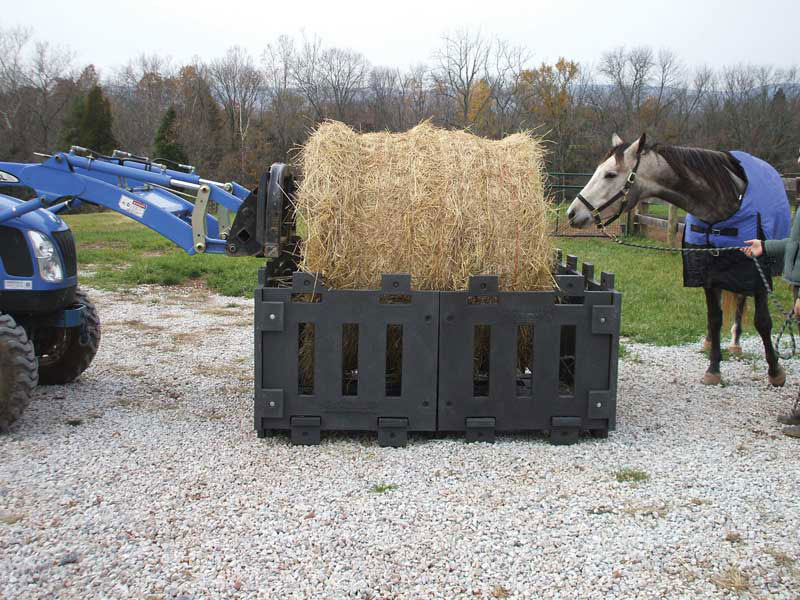 Horse Hay Feeder Square Poly Panels 2 Panels