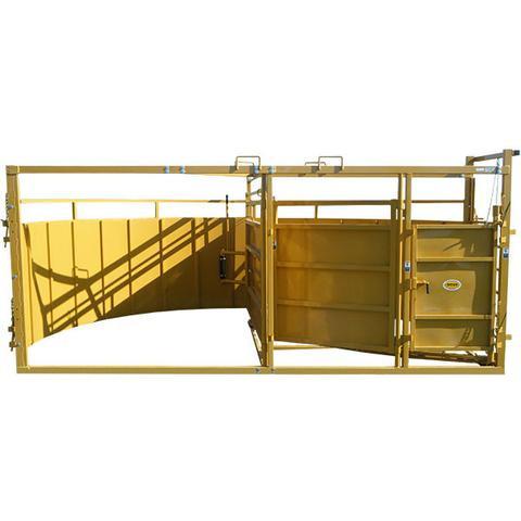 livestock tub in a left-hand configuration