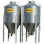 metal grain bins