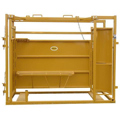 exterior view of the cattle alley