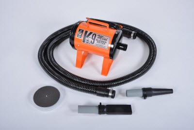 orange livestock blowers