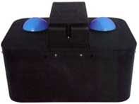 animal waterer with ball enclosures