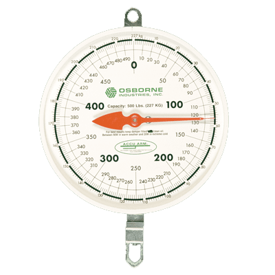 hog scale mechanical indicator