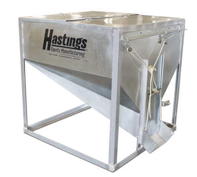 cattle cube feeder for the pasture or open range