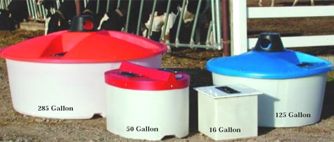 large lick tanks for cattle