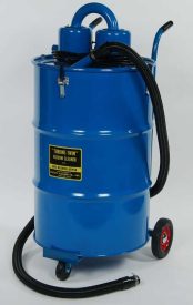 barrel vacuum for large areas