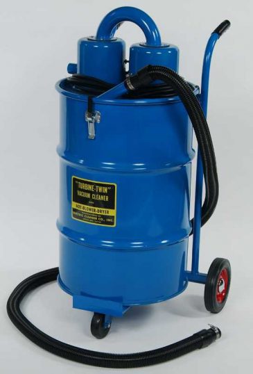 front view of barrel vacuum