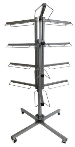 rotary saddle rack for 12 saddles on leg coasters
