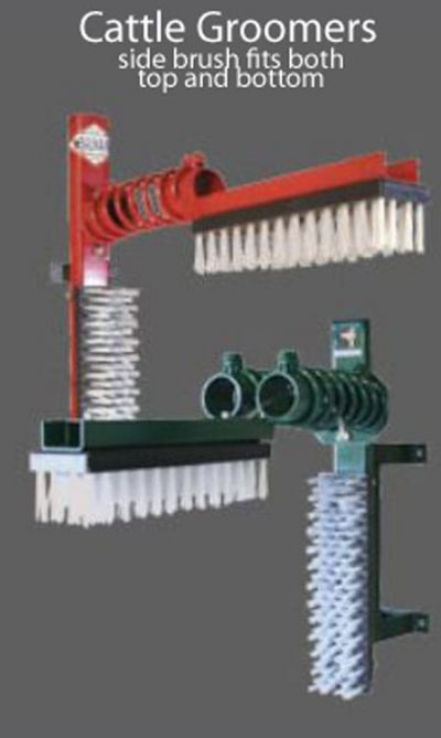 cattle brushes for the livestock groomer