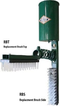 cattle oiler brushes