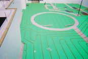 circular design with insulated floor panel