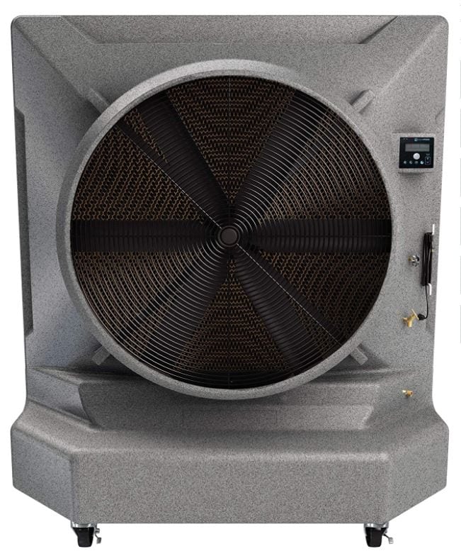 swamp cooler front view