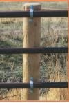 pipe fence corner and hardware