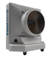 front view of swamp cooler