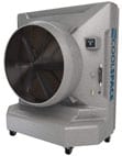 right side view of the swamp cooler