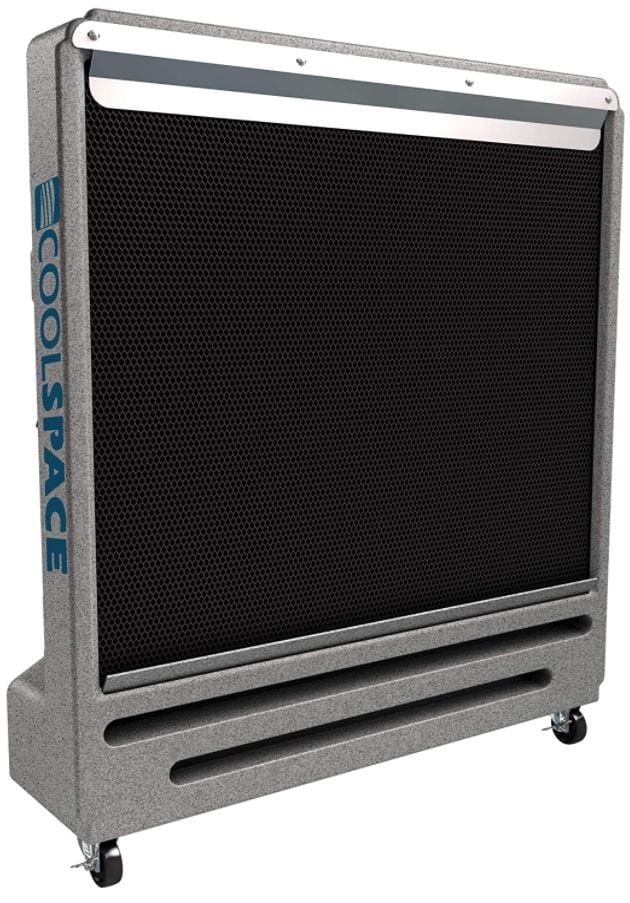 rear view of the swamp cooler