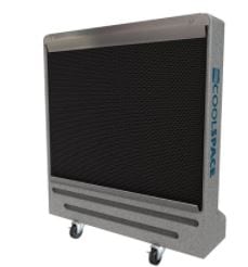 rear view of swamp cooler