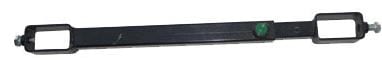 pallet fork stabilizer bar side view