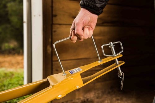 manure spreader handle