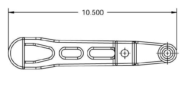 range panel connector top view dimensions