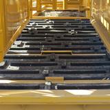 squeeze chute rubber floor