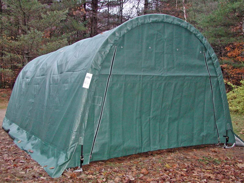 Garage Shelter Front View