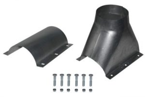 spout for the end of a grain bin auger