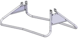 covered hay feeder leg diagram