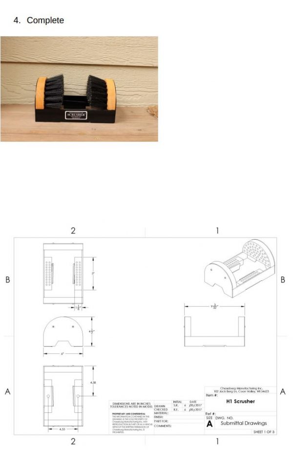 boot cleaner mounting instructions page 2