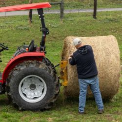 Bale Spear Attachment Close-Up