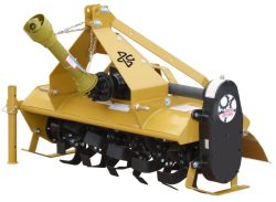 Rotary Tiller positioned for work