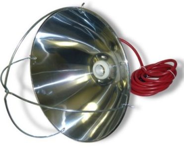 Single Bulb Hanging Heat Lamp