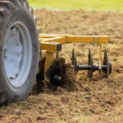Tillage Disc Working Close-Up