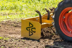Tractor Box Blade Working in Dirt