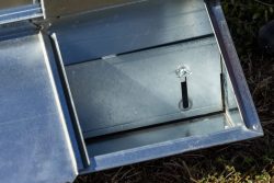Inside the Pig Feeder
