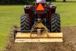 Rotary Tiller from the back