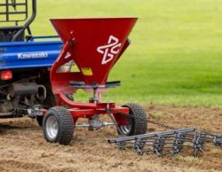 Spreader and Harrow Together